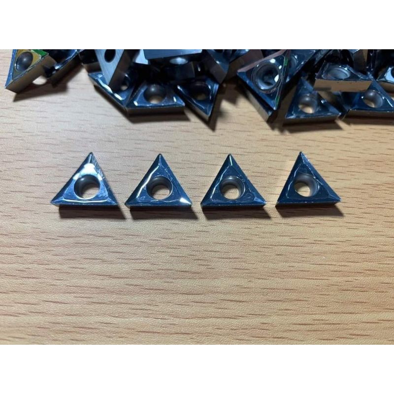 เม็ด T16 (r04) ปลายงอน ลบคม เจียร์จานเบรค [เม็ดหน้าเดียว] แทกูเทค เกาหลี🇰🇷 (ขายเป็นเม็ด)