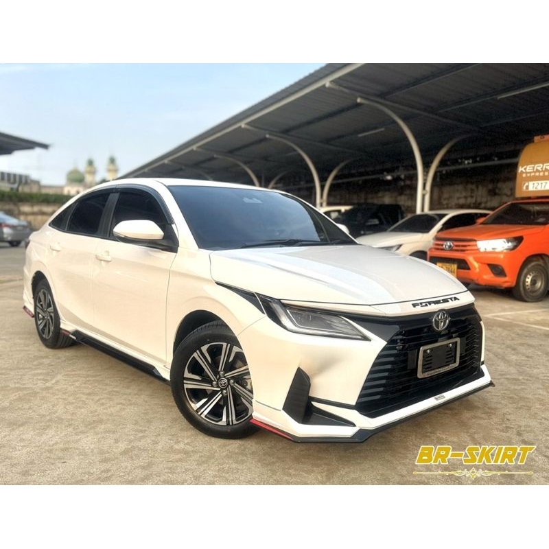♦️ชุดแต่งสเกิร์ต ท่อคู่ Yaris Ativ 2025, 2024,  2023 ,2022 Foresta