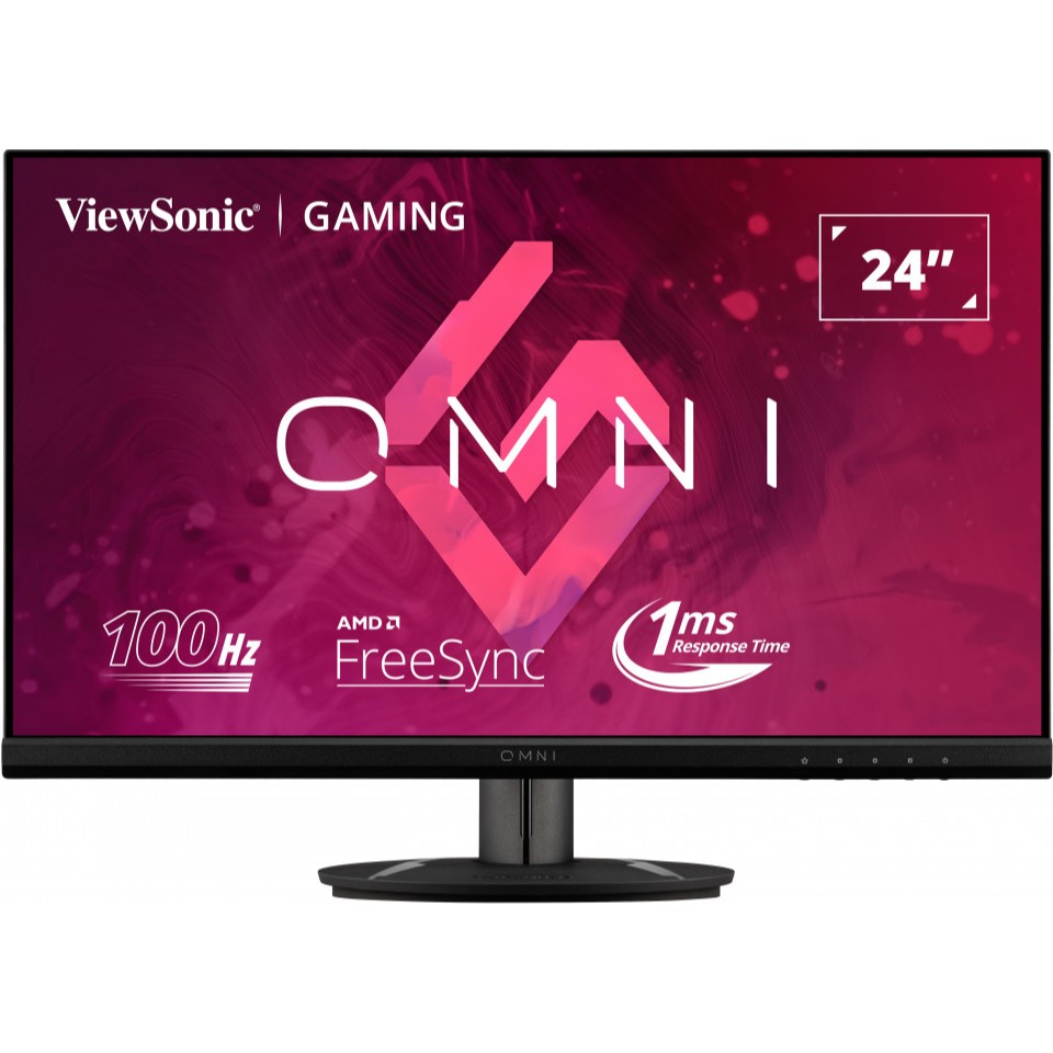 Viewsonic monitor VX2416 24" Gaming Monitor 1ms/100Hz/Contrast 80M:1/DPx1/HDMIx1/SPK 2Wx2/Free Sync/