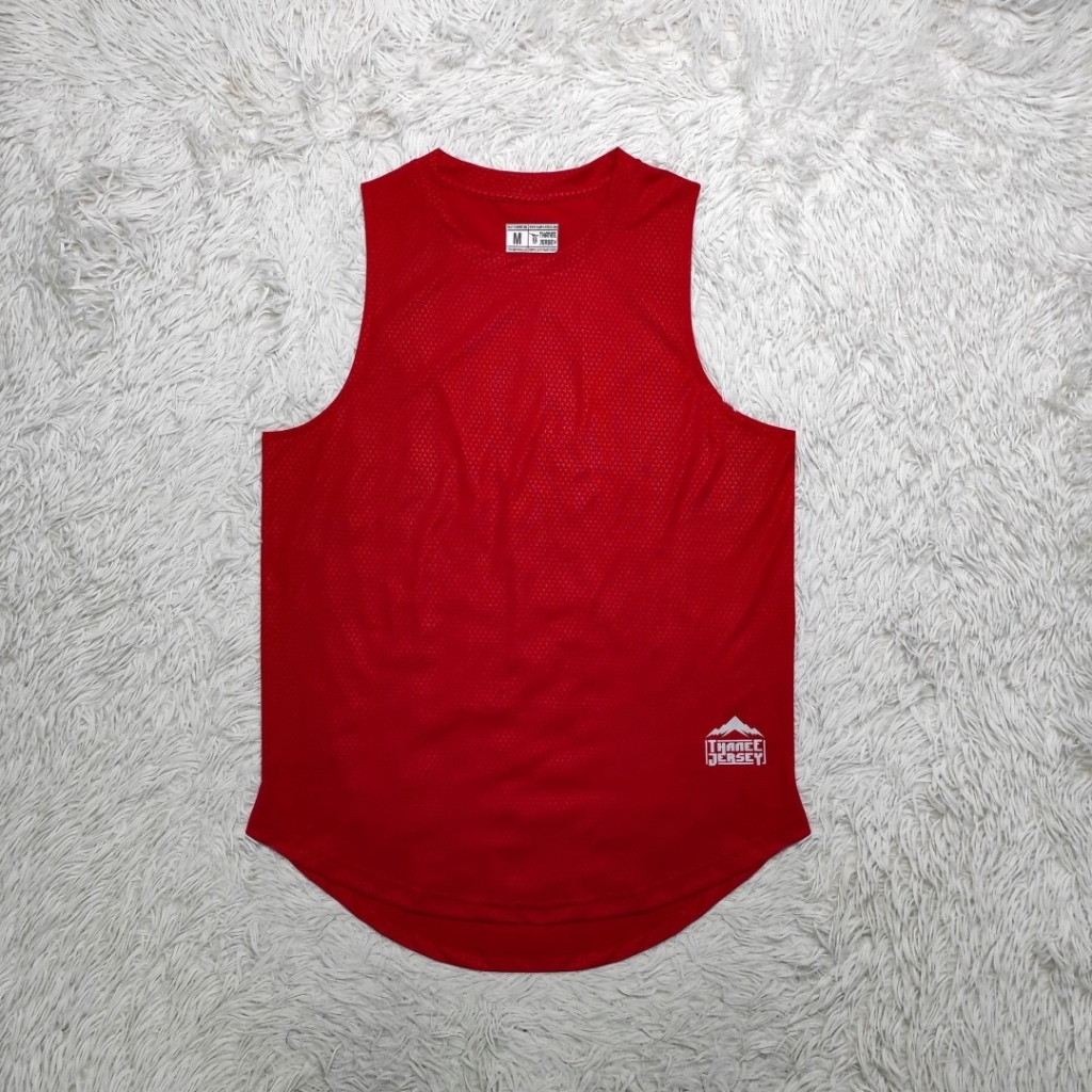 เสื้อกล้าม RAMORSE FITNEESS TEE (ROSSO RED) มีไซซ์ใหญ่