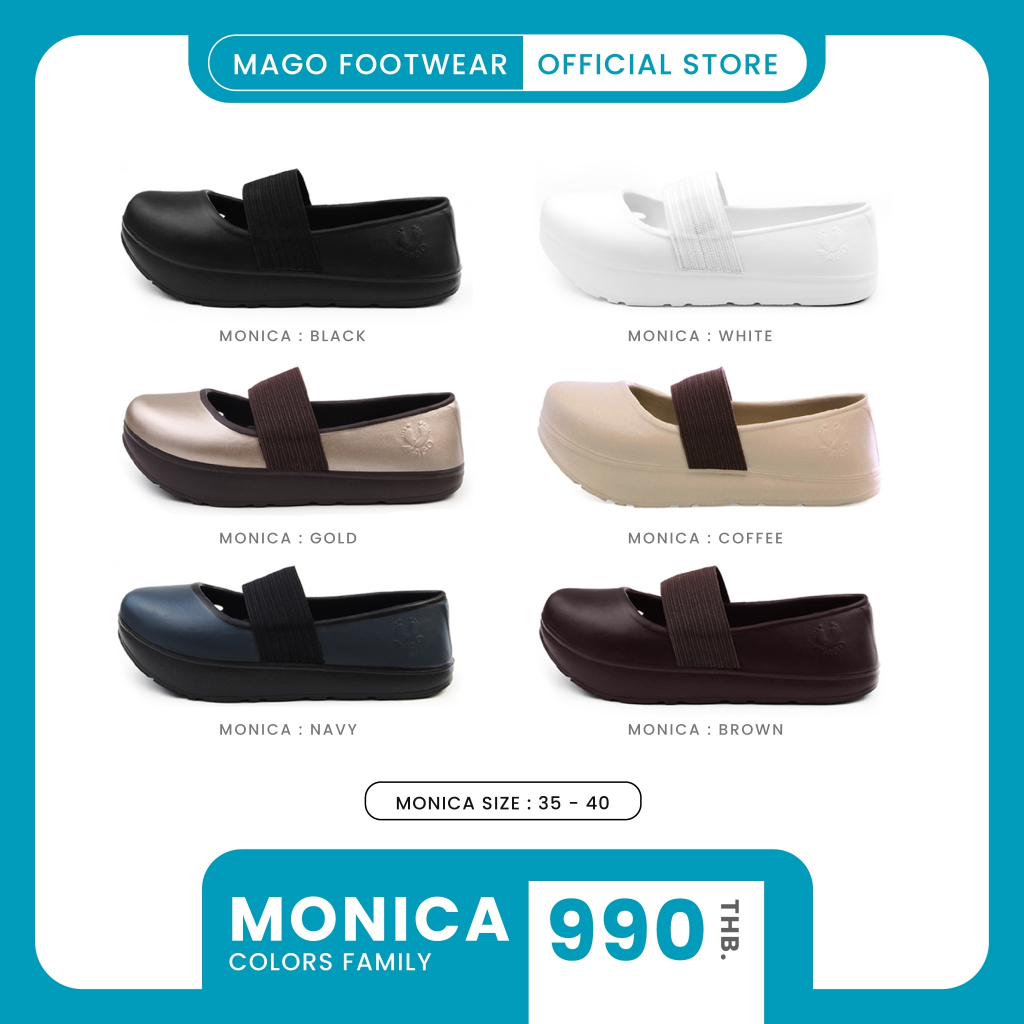 MAGO FOOTWEAR " MONICA " รองเท้าดูแลสุขภาพคุณผู้หญิง