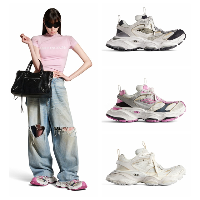 Balenciaga/CARGO/รองเท้าผ้าใบผู้หญิง