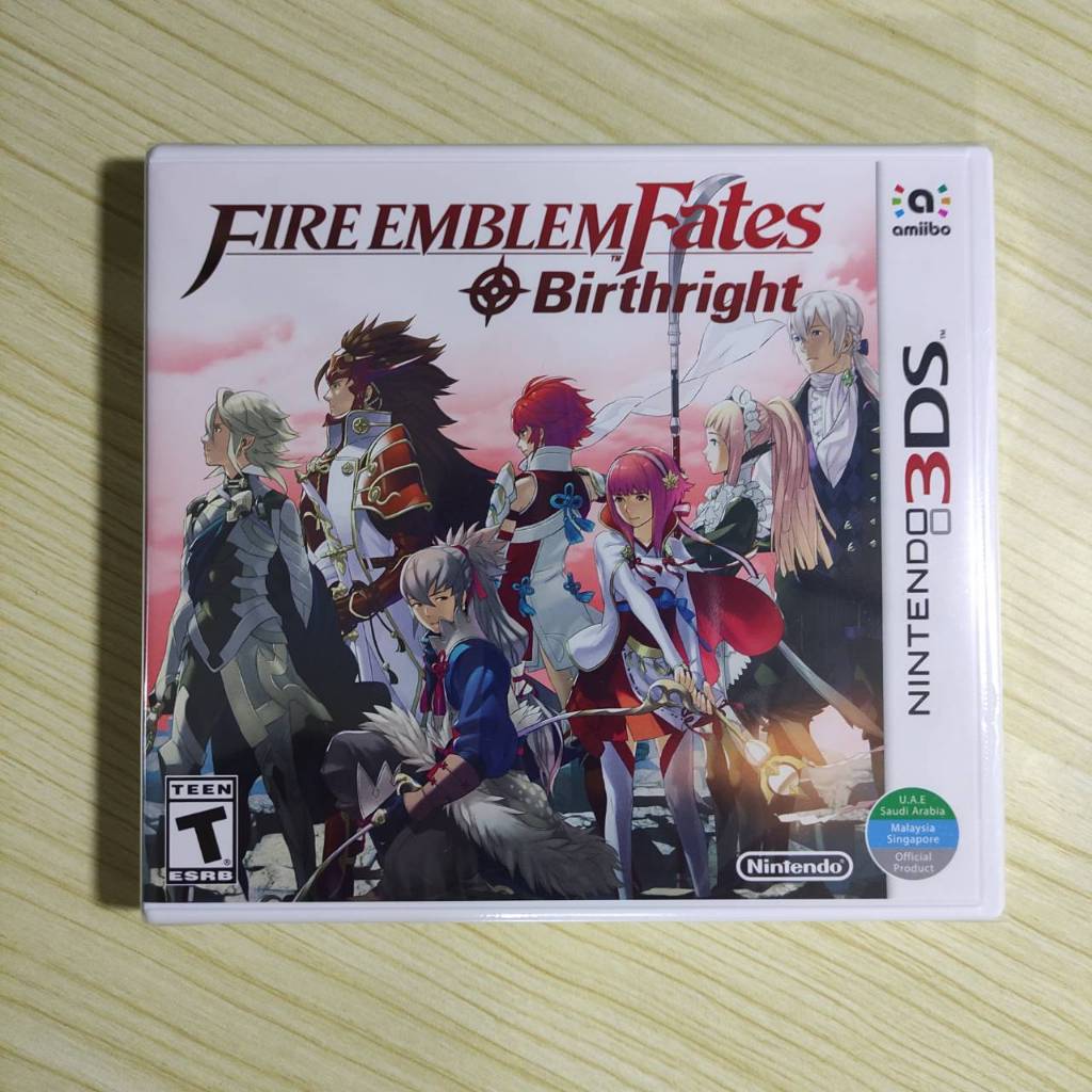 (มือ1)​ Nintendo​ 3ds​ -​ Fire​ Emblem​ Fates : Birthright​ (us)​