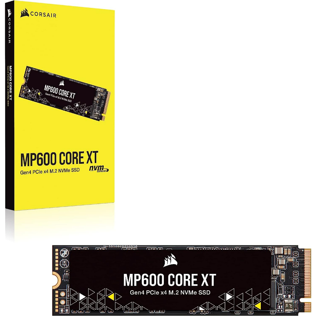 Corsair MP600 Core XT NVMe SSD, PCIe 4.0 M.2  1TB