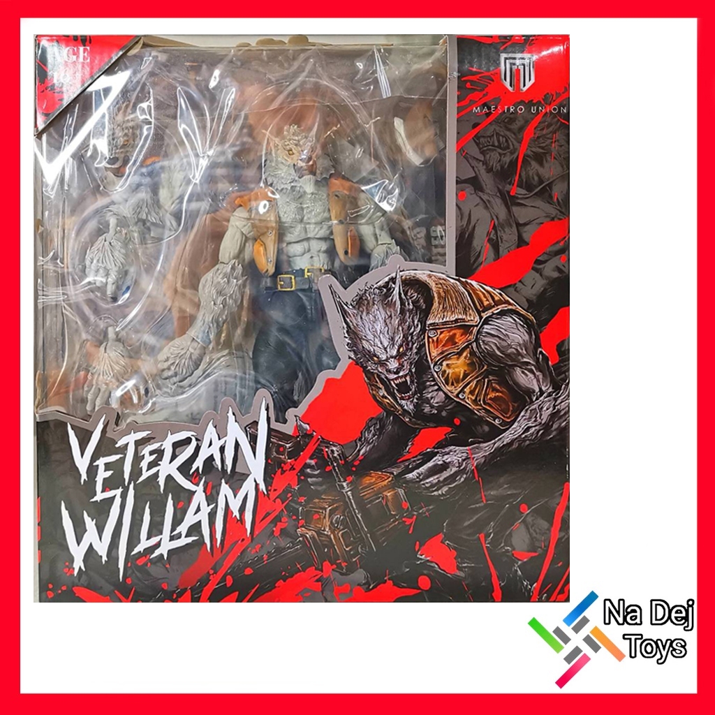 Furay Planet Veteran William (White) Maestro Union 1/12 Figure ฟิวเรย์ แพลเนท เวอเทอราน วิลเลี่ยม (ข