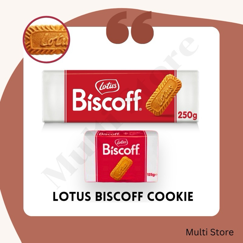 Lotus Biscoff Biscuit- บิสกิตคาราเมลสัญชาติเบลเยียม (250 กรัม) ล้อตใหม่ BBF: 02/2025