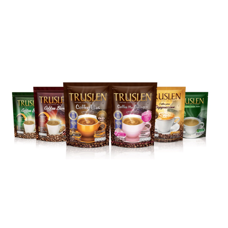 2สูตร Truslen coffee burn / plus collagen 12-15ซอง กาแฟผสมคอลลาเจน / เร่งเผาผลาญ fl