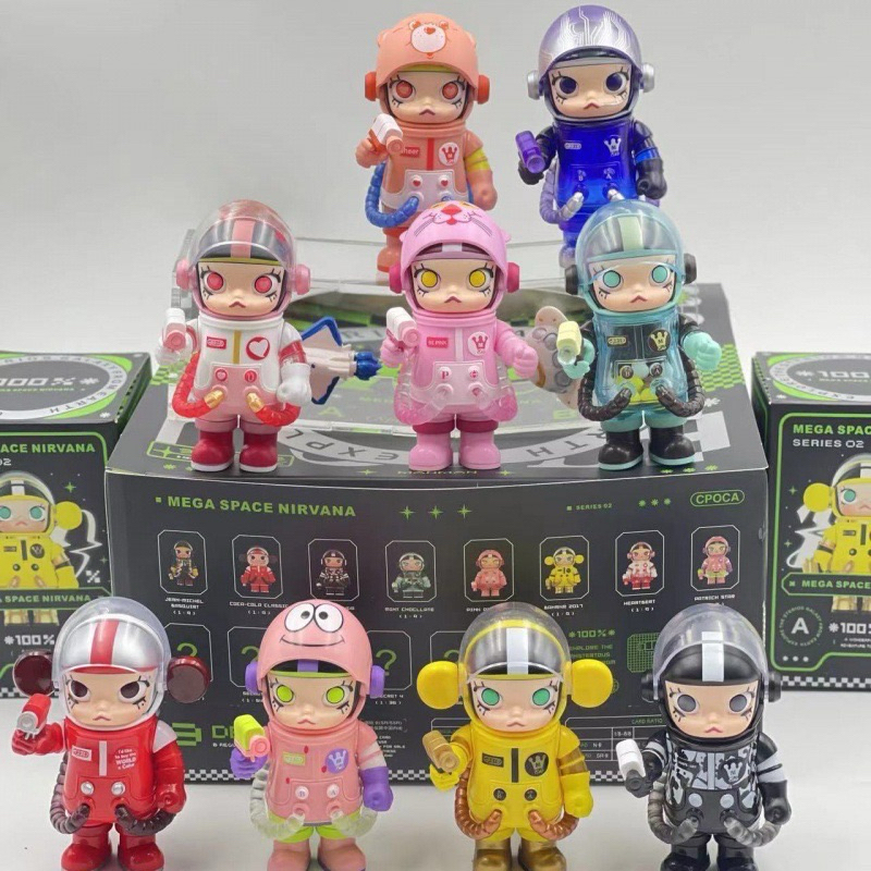 Aกล่องปริศนา ตุ๊กตานักบินอวกาศ MEGA SPACE Molly ครบรอบ 100%