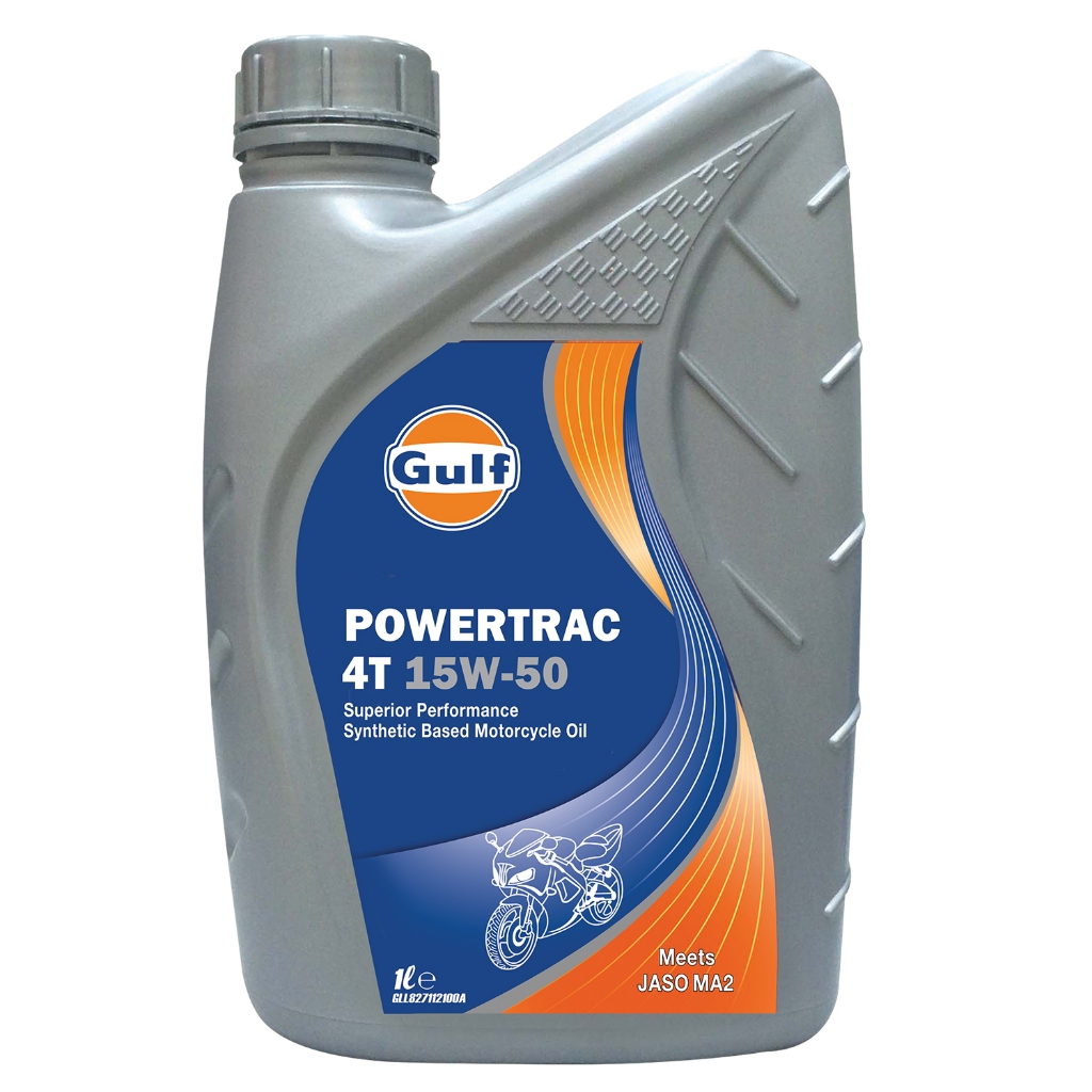 Gulf Power Trac 4T 15W50 ขนาด 1ลิตร
