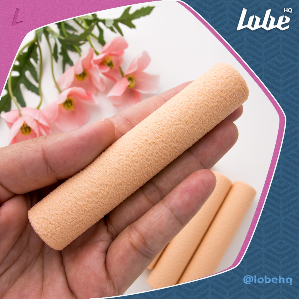 Lobehq Fuzzy Clay Texture Roller for use on Polymer Clay/ ลูกกลิ้งพิมพ์ลายสำหรับใช้บนดินโพลิเมอร์
