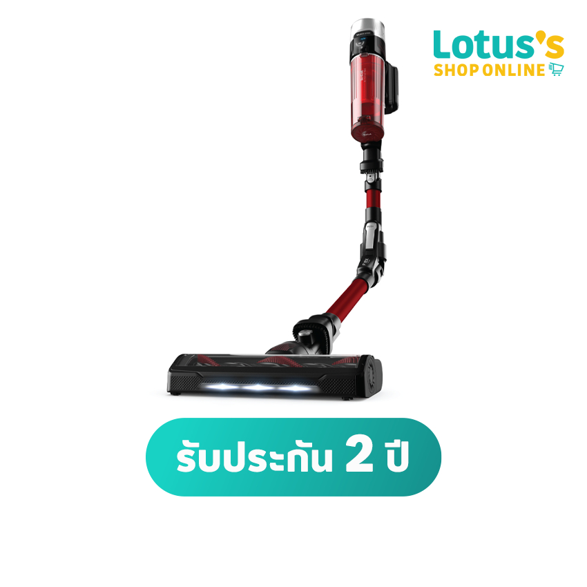 ทีฟาล์ว เครื่องดูดฝุ่นไร้สาย 9.60 XFORCE รุ่น TY2079WO สีดำแดง TEFAL VACUUMS XFORCE 9.60 ANIMAL KIT 