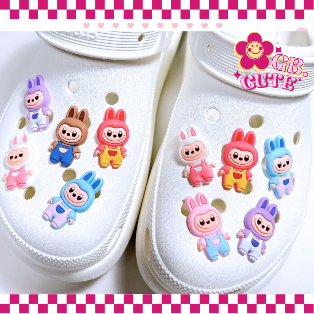 ตัวติดรองเท้า Crocs Jibbitz ลาบูบู้ ราคาต่อ 1 ชิ้น ตกแต่งรองเท้า สินค้าพร้อมส่งจากไทย จัดส่งเร็ว แฟชั่น