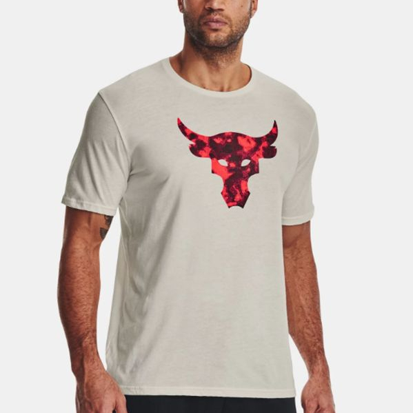 เสื้อยืด Under Armour Project Rock Brahma Bull Short Sleeve เสื้อยืด UA สินค้าแท้ 100%