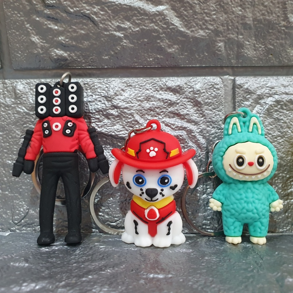 [ซื้อซ้ำมากที่สุด ส่งไวจากนนท์] พวงกุญแจ Labubu | Skibidi | Paw Patrol และลายอื่นๆ สกิบิดี้ ทอยเล็ต ลาบูบู้