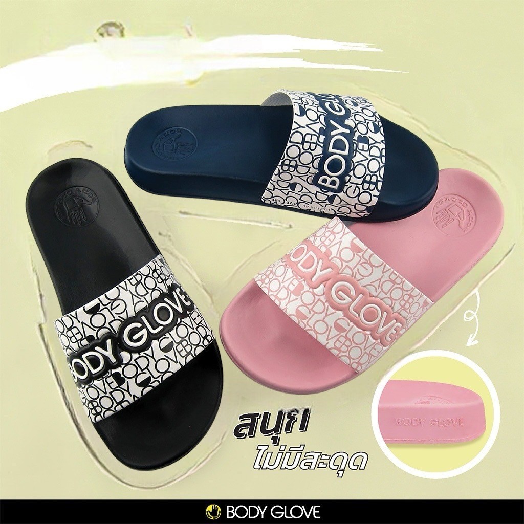 รองเท้าแตะ Body Glove BGL104 พื้นใหม่ กันลื่น เบา ขนาดผู้หญิง