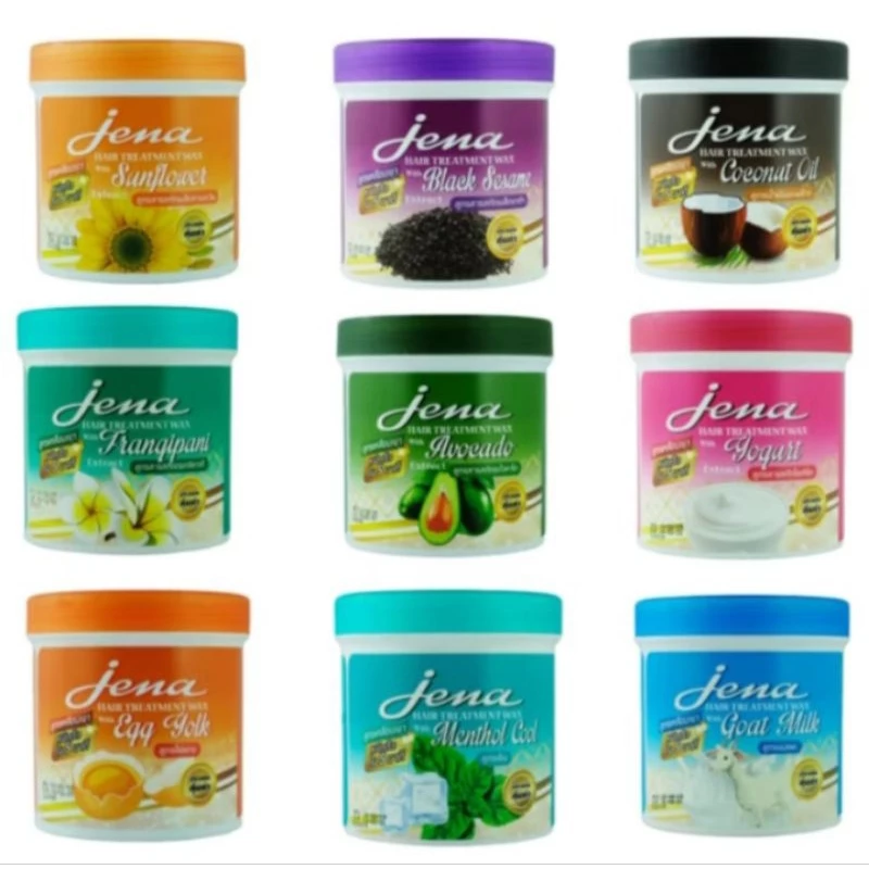 แพ็คคู่ จีน่า แฮร์ ทรีทเม้นท์ แว็กซ์ Jena Hair Treatment Wax