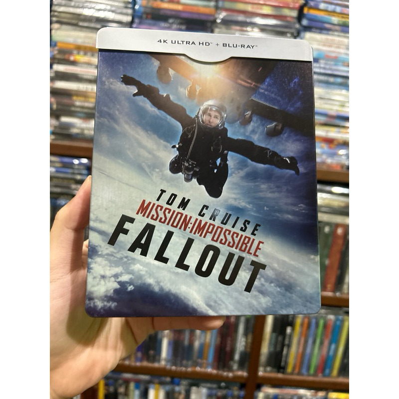Mission Impossible Fallout : 4k ultra hd + blu-ray แท้ Steelbook