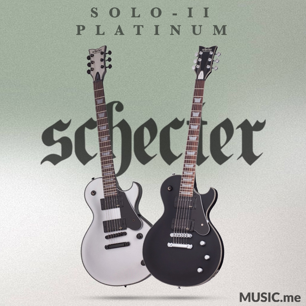 กีต้าร์ไฟฟ้า Schecter Solo-II Platinum I ผ่อน0% นาน10เดือน