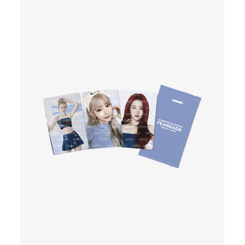 [✅พร้อมส่งค่ะ] LE SSERAFIM PHOTO CARD FEARNADA 2024 SS JAPAN MERCH