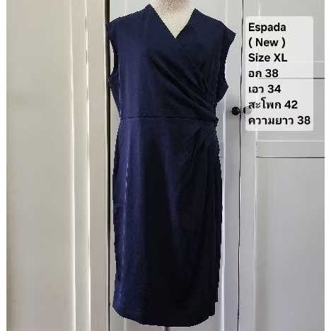 ( New ) Espada Dress Size XL (38-34-42) เอสปาด้าเดรส