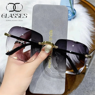 แว่นตากันแดดลําลอง ไร้กรอบ อเนกประสงค์ ป้องกันรังสียูวี สําห…