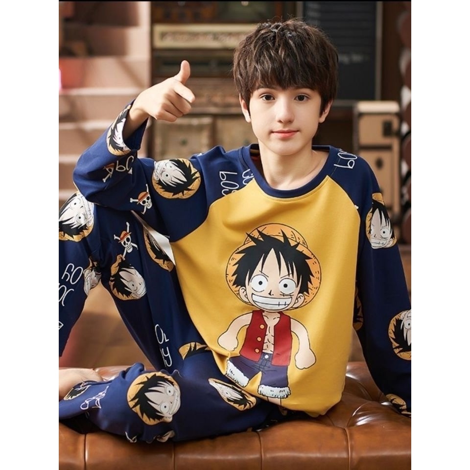 จัดส่งทุกวันชุดนอนเด็กผ้านุ่มราคาโรงงานเหมาะสำหรับเด็กชายและเด็กหญิงการ์ตูน แบบน่ารักๆ