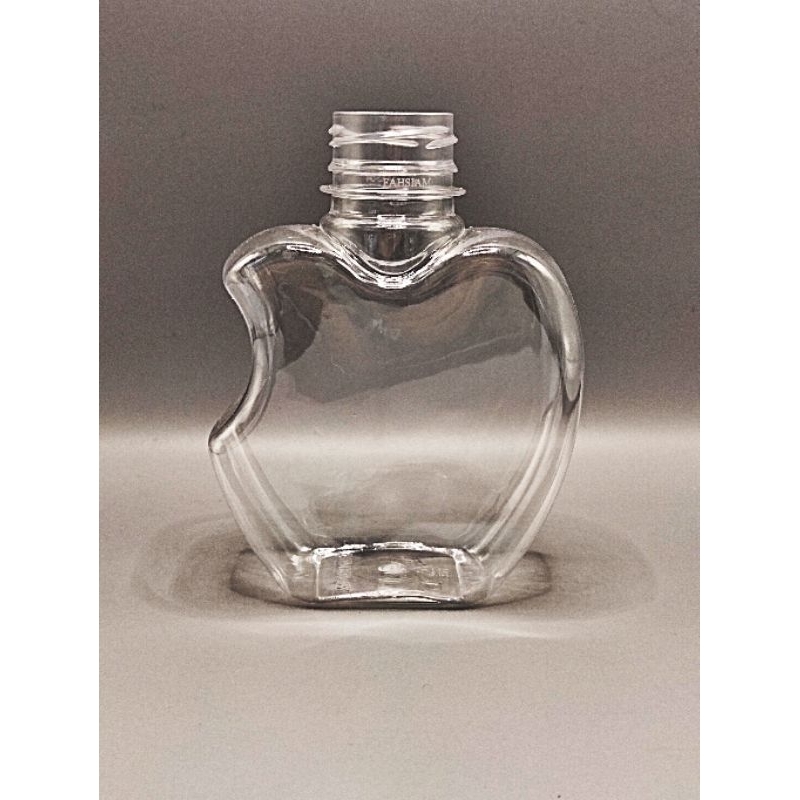 ขวดPET รูปทรงแอ๊ปเปิ้ล AP220ML. 75 ใบ 210 บาท 150 ใบ 380 บาท พร้อมฝา