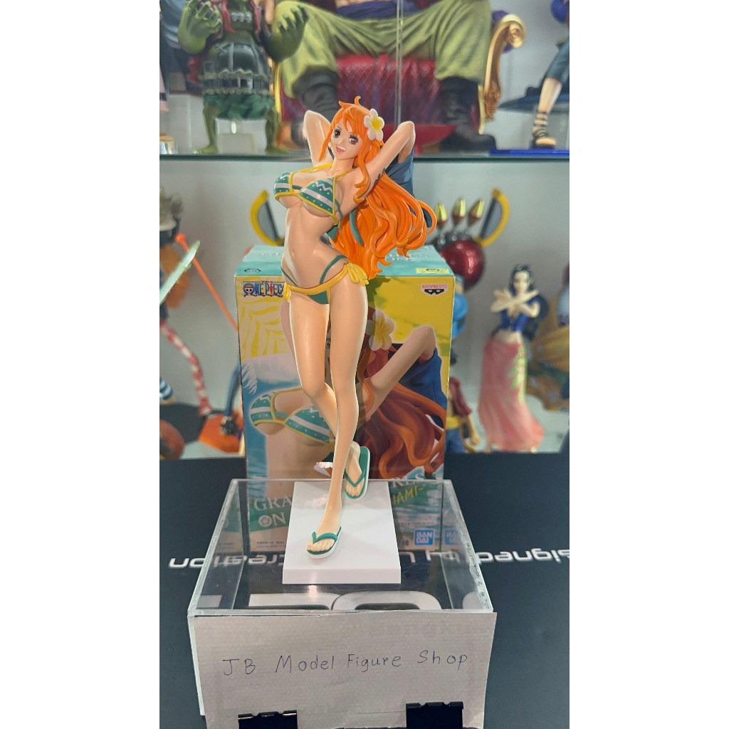 ของแท้ มือ2 GRANDLINE GIRLS ON VACATION -NAMI- นามิ Figure One Piece ของแท้ วันพีช