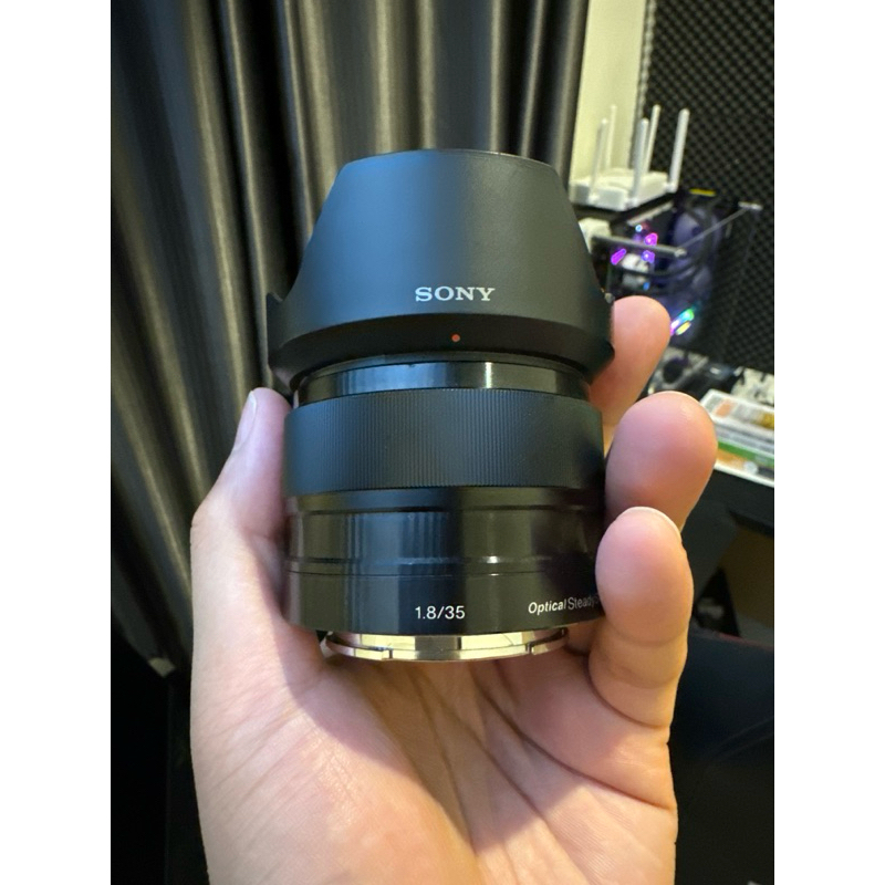 SONY E-MOUNT SEL35F18 เลนส์กล้องโซนี่ 35mm F1.8 oss ครบกล่องสภาพ 99% มือสอง เจ้าของใช้เอง แถม FILTER