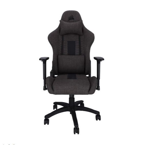 GAMING CHAIR (เก้าอี้เกมมิ่ง) CORSAIR GAMING TC100 FABRIC (CF-9010052-WW) (BLACK-GRAY)