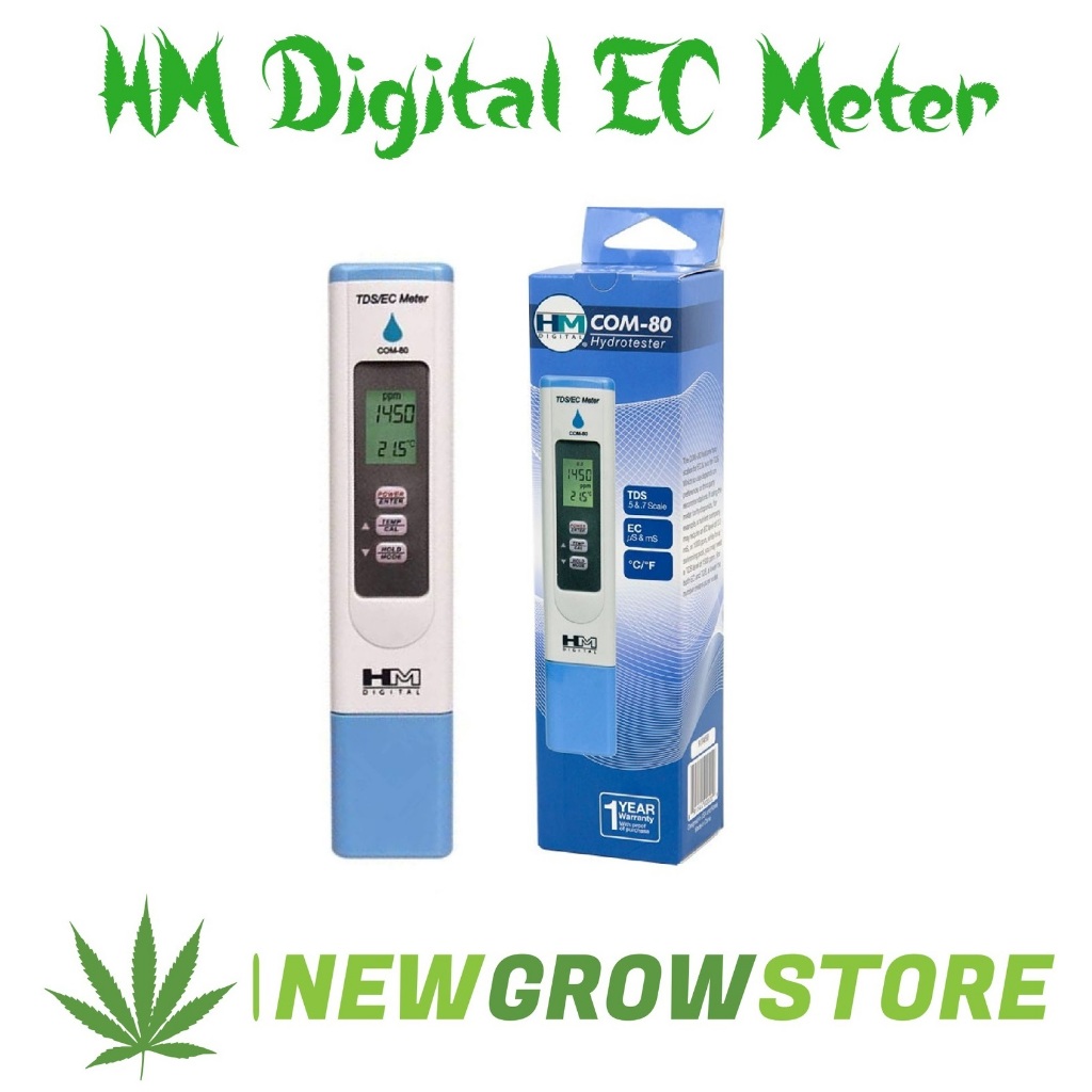 ปากกาวัดค่า TDS และ EC ยี่้ห้อ HM Digital Hygrotester COM-80 TDS/EC meter HM EC HM TDS