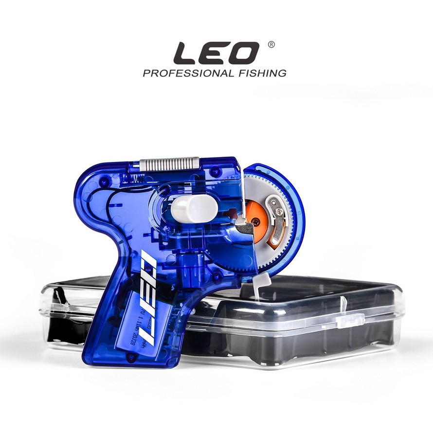 เครื่องผูกตัวเบ็ดแบบชาร์จ USB แบบใส่ถ่าน LEO