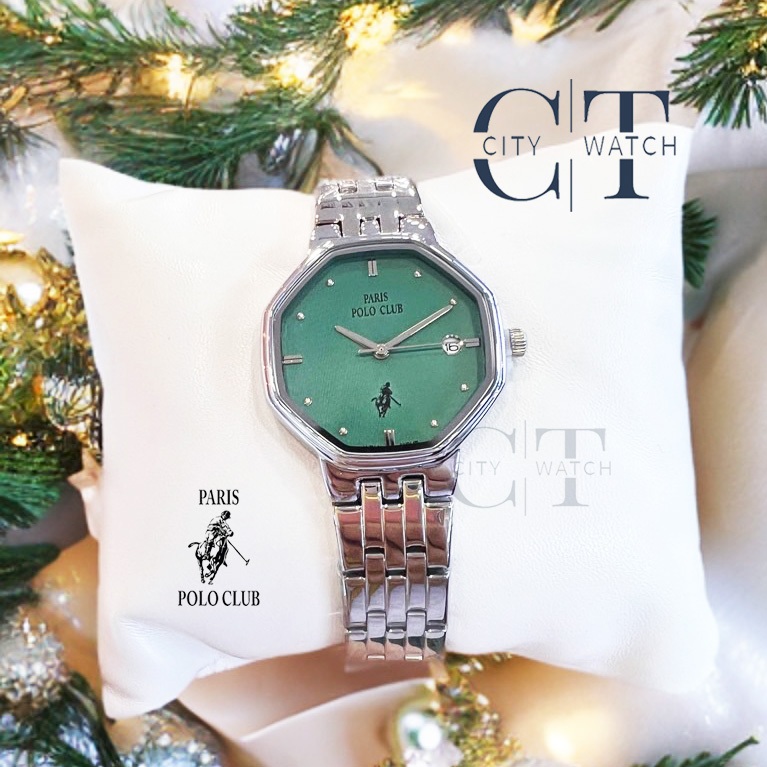 นาฬิกาข้อมือแฟชั่นผู้หญิงยี่ห้อ Paris Polo Club รุ่น PPC-230801