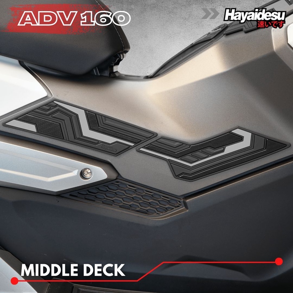 กันรอย ข้างถัง Hayaidesu ADV160 กันรอย ข้างถังน้ำมัน adv 160 MIDDLE DECK