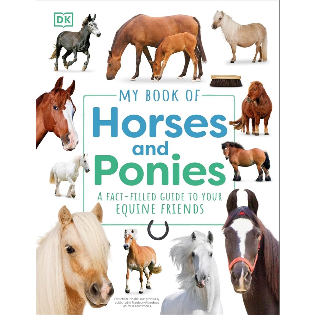 Chulabook|c321|หนังสือ|MY BOOK OF HORSES AND PONIES: A FACT-FILLED GUIDE TO YOUR EQUINE FRIENDS (HC)