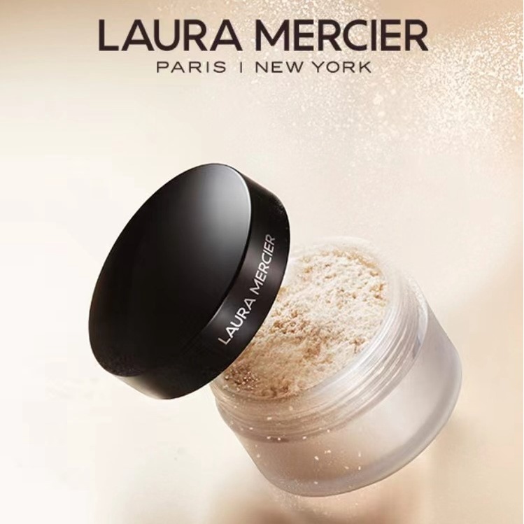 Laura Mercier Translucent Loose Powder 29g ลอร่า เมอร์ซิเอร์ ออยล์ คอนโทรล（มาพร้อมพัฟแป้งเมื่อสั่ง）
