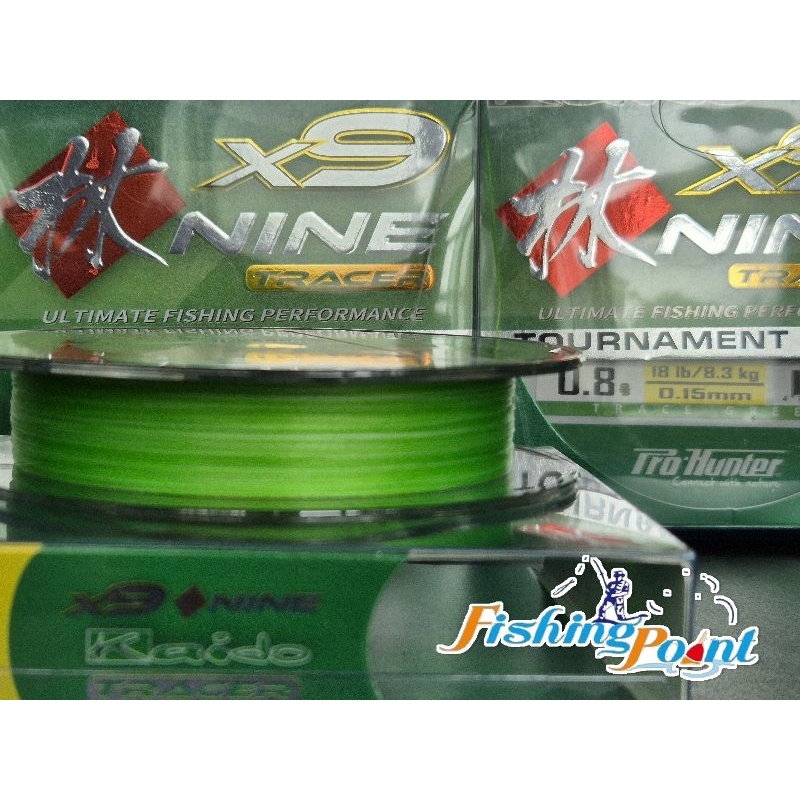 สาย PE PRO-HUNTER KAIDO X9 NINE TRACER 150เมตร