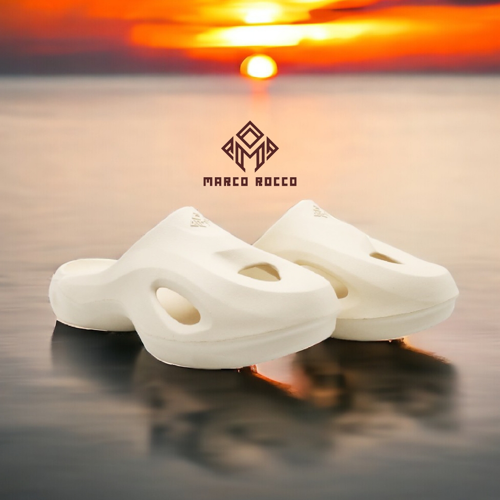 Marco Rocco รองเท้าแบบสวมแฟชั่น รุ่น MR8010 กันลื่น กันน้ำ เหมาะสำหรับผู้ชายและผู้หญิง