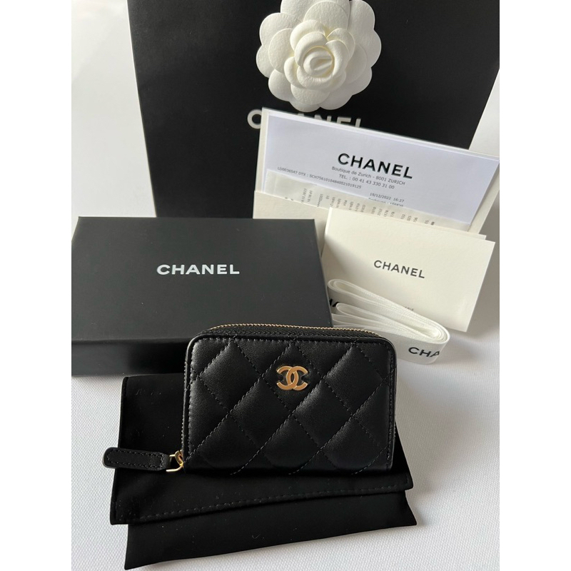 New!!! Chanel Classic Zipped Coin Purse