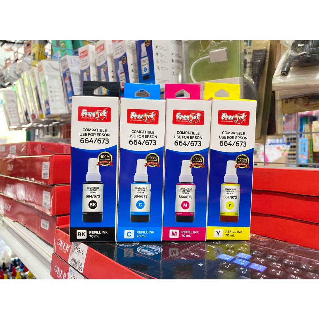 FREEJET (หมึกเทียบ) EPSON L-series หมึกเติมเครื่องปริ้นเตอร์