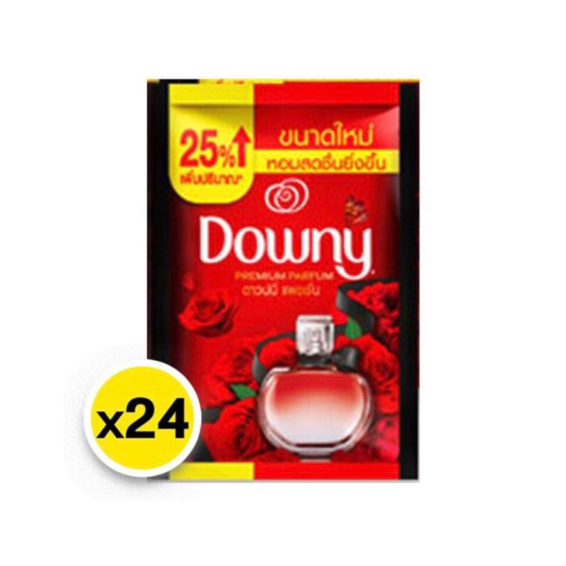 ดาวน์นี่ Dawny น้ำยาปรับผ้านุ่ม กลิ่น แพชชั่น 23 มล. X 24 ซอง