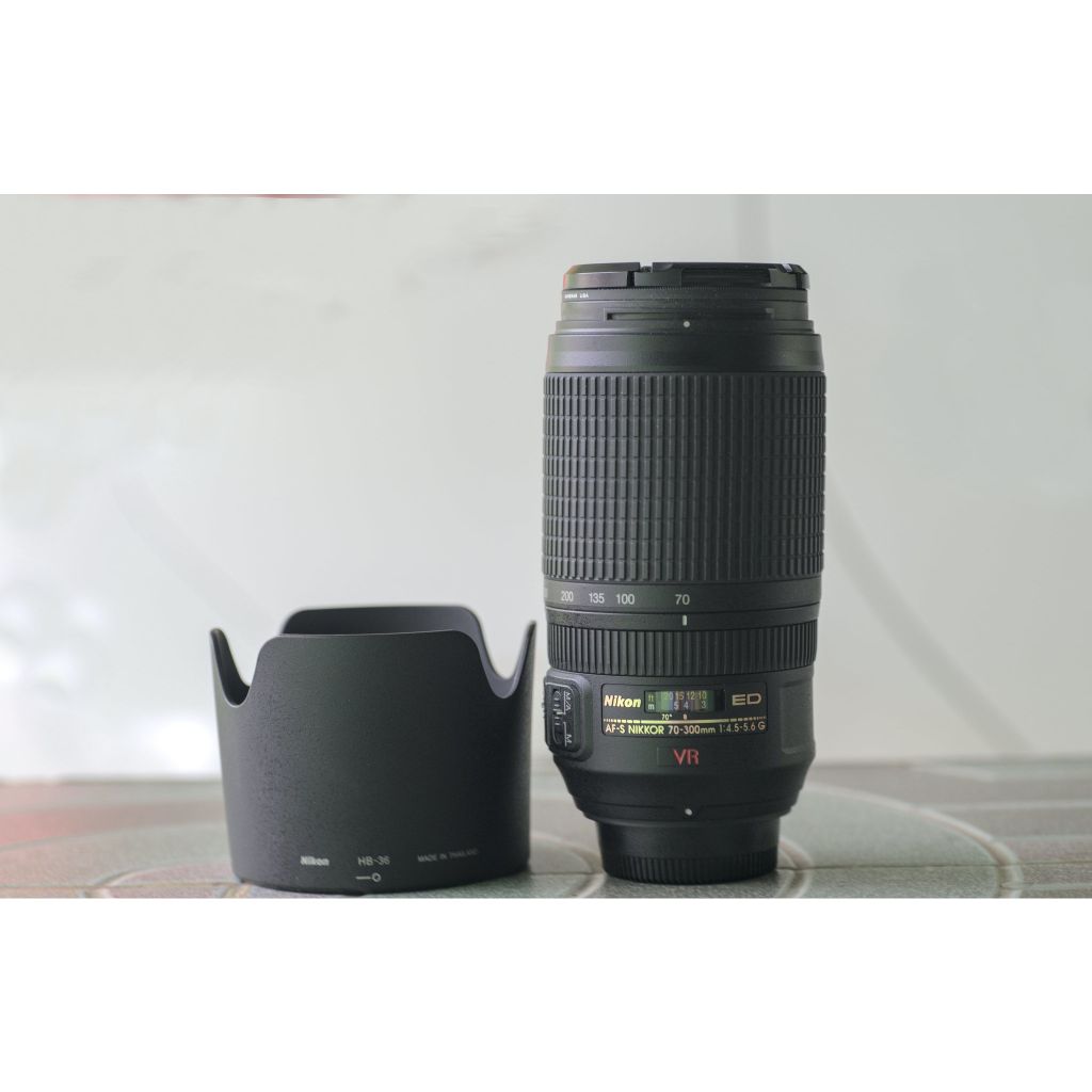 เลนส์ Nikon AF-S 70-300 f4.5-5.6G IF-ED VR สภาพเหมือนใหม่