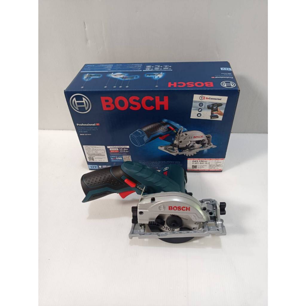 BOSCH🔥เลื่อยวงเดือน3.5" 12V🔥รุ่นใหม่🔥GKS12V-26 / 06016A10L2 (เครื่องเปล่า) พร้อมใบเลื่อย