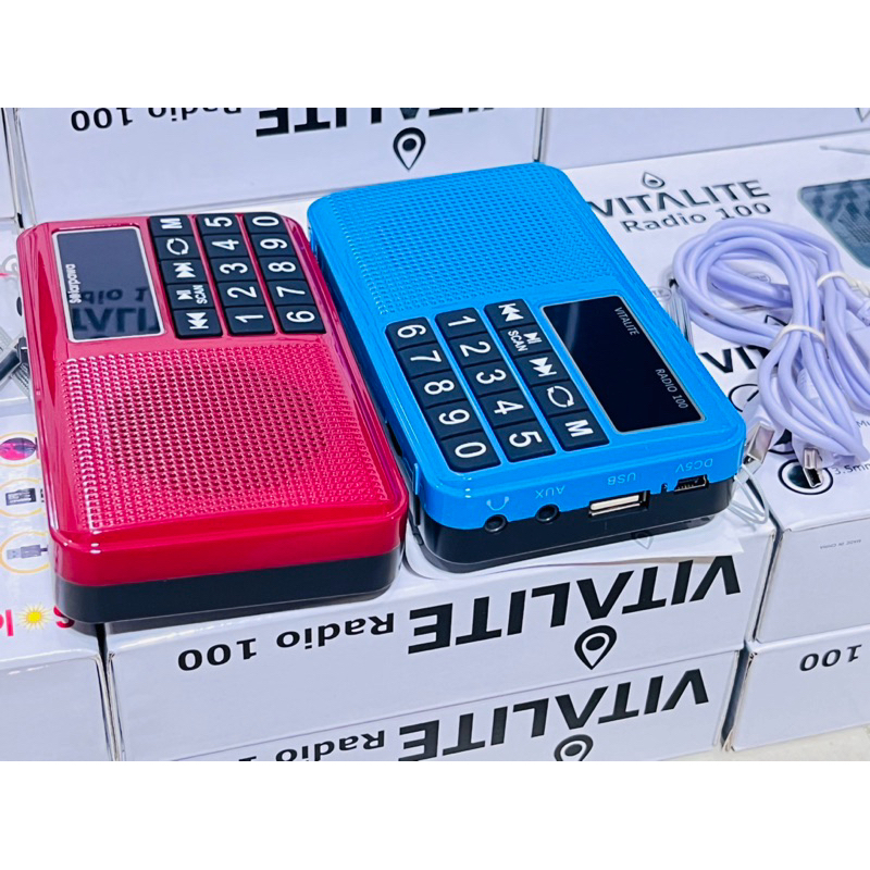 ลำโพงวิทยุ FM / USB MP3  รุ่นแบตเตอรรี่โครตทน ของใหม่แกะกล่อง เสียงดีมาก เปิดฟังยาวๆ ฟังเพลง ฟังธรรมะ บทสวดมนต์