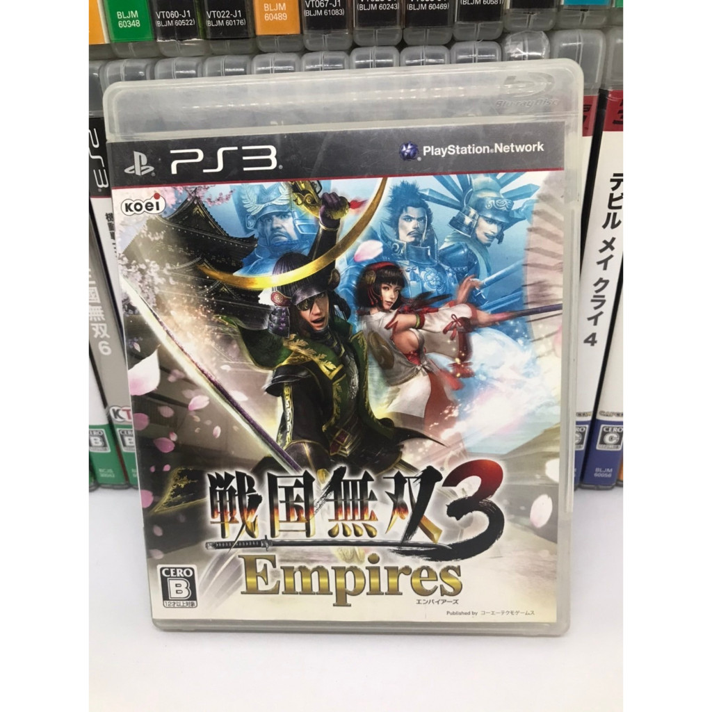 PS3 แผ่นเกมส์ Sengoku Musou 3: Empires โซน 2 มือสอง