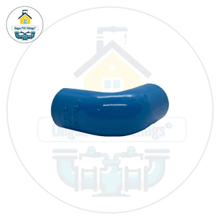 PVC(100 ตัว)ข้องอ 90 องศา ขนาด 1/2 นิ้ว หรือ 4 หุน ใช้สวมท่อ PVC ฟ้า มาตรฐานทั่วไป พร้อมส่ง