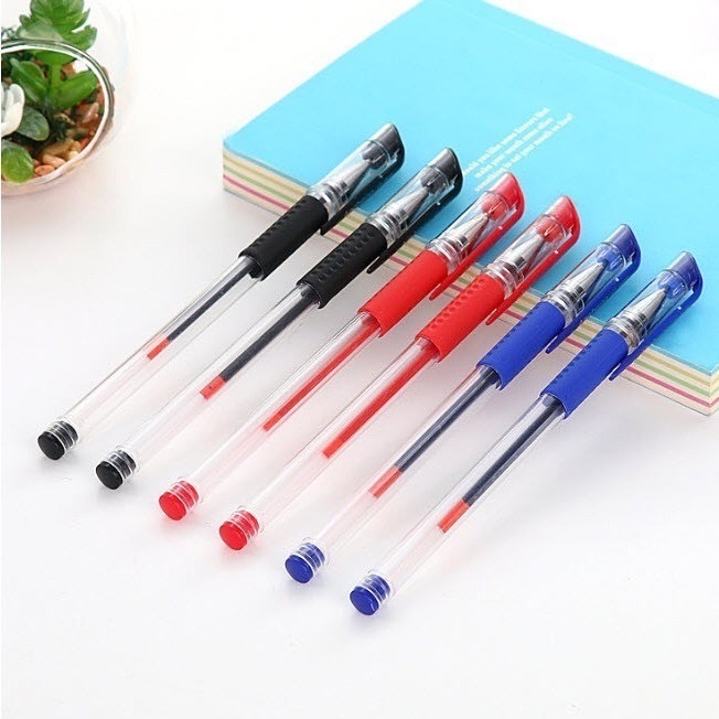 FALปากกาเจล ปากกาหมึกเจล ปากกาเจล หัวเข็ม เครื่องเขียน เขียนลื่นติดทน พร้อมส่ง