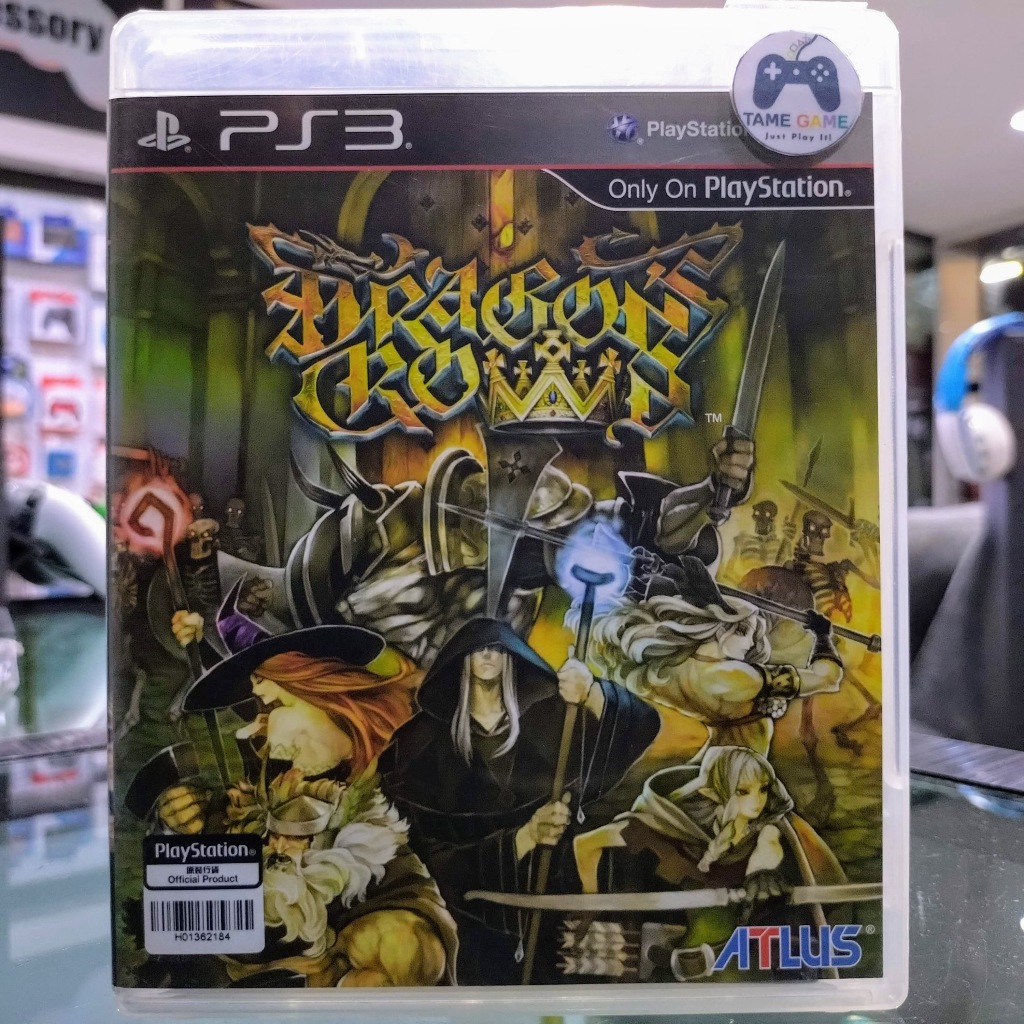 (ภาษาอังกฤษ) มือ2 PS3 Dragon's Crown เกมPS3 แผ่นPS3 มือสอง (เล่น2คน Action RPG Drogon Crown)