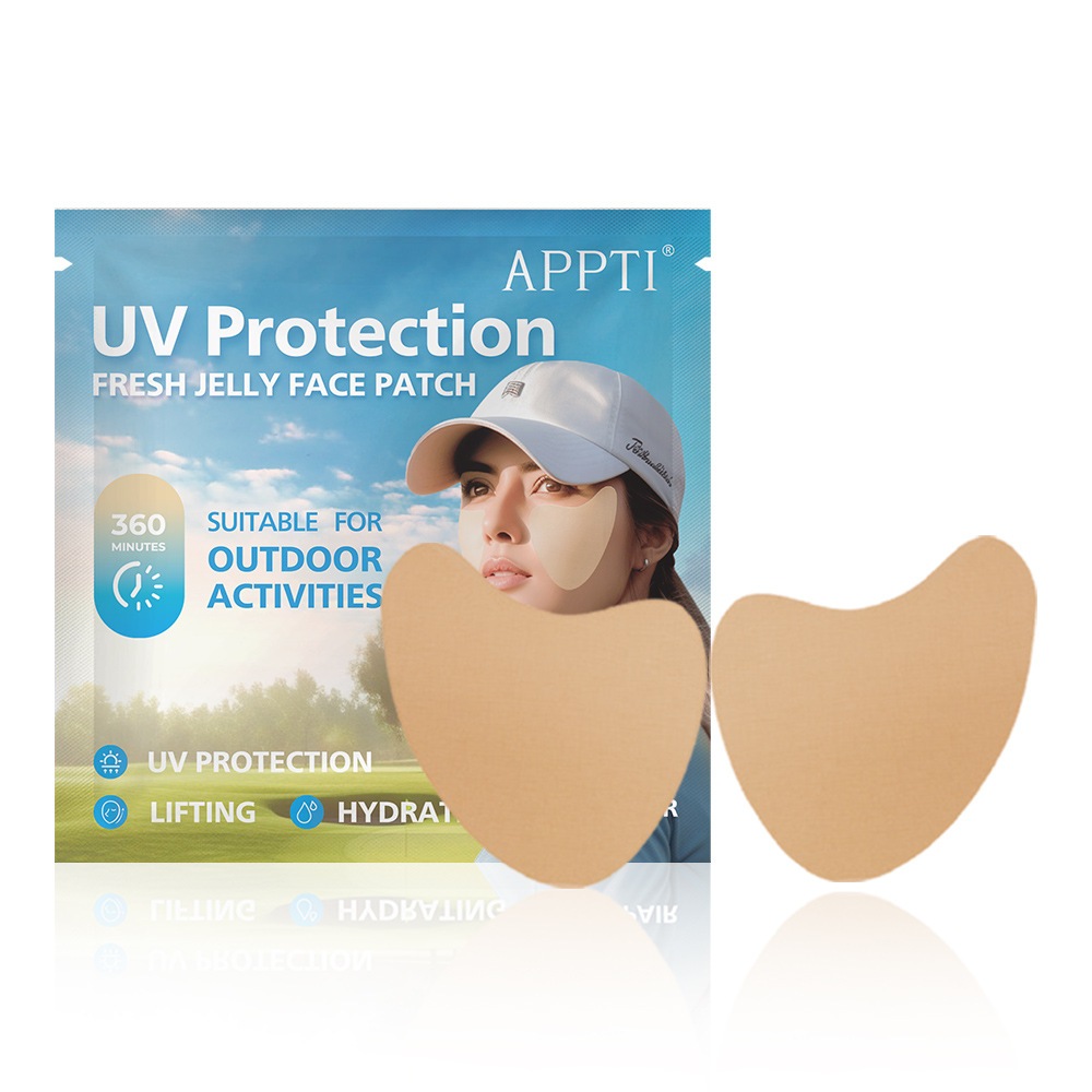 แผ่นแปะกันแดด Sun Patches for Face ยี่ห้อAPPTI ป้องกันUV99% กันน้ำ เหงื่อ