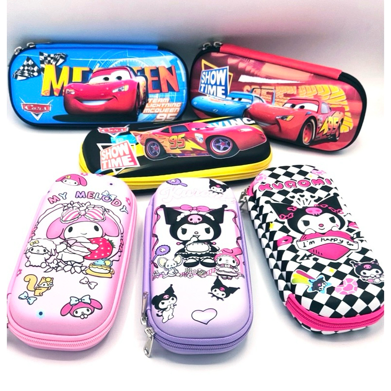 กล่องดินสอ แบบแข็ง ลายการ์ตูน Cars Mymelody Kuromi